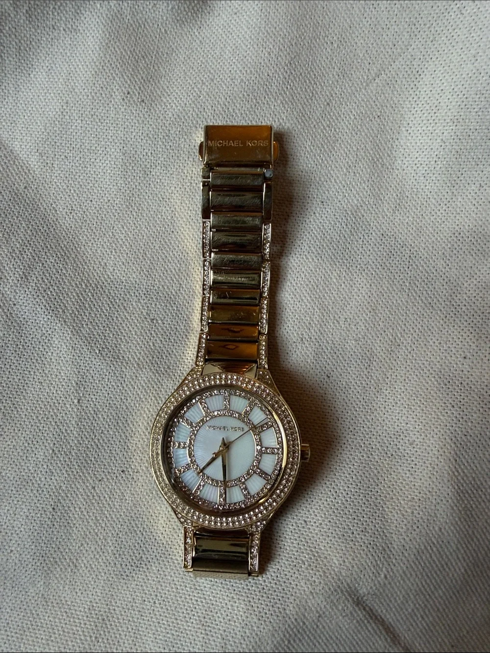 Michael Kors Gold Crystal Women's Watch